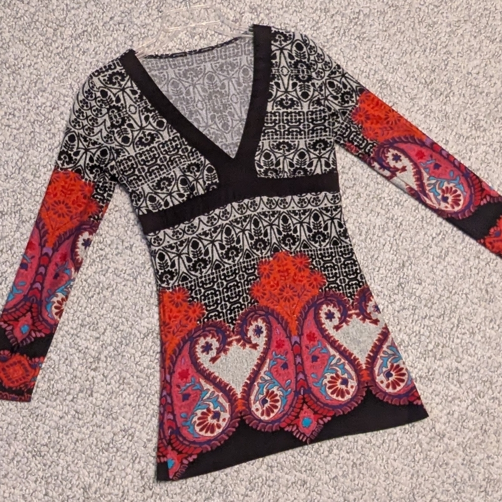 Womens Colorful V-Neck Bodycon Stretchy Knitted Pullover Sweater and Mini Dress - Picture 1 of 12